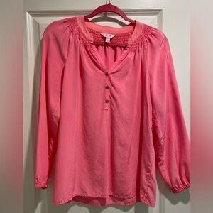 LILLY PULITZER Elsa Top PINK Size Small